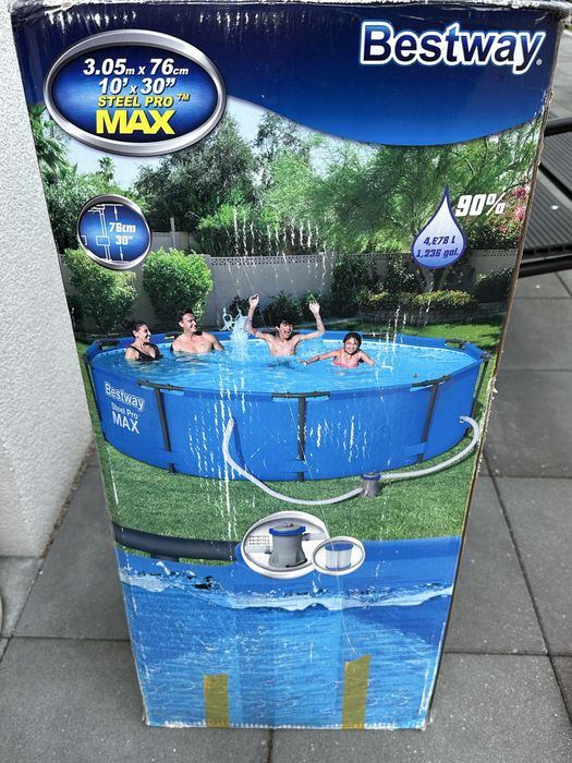 Basen bestway steel pro max