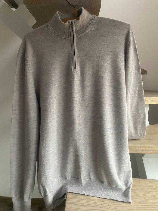 Чоловічий светр з вовни мериноса