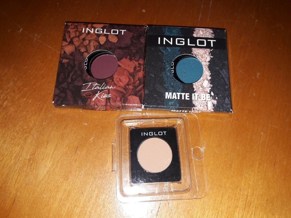 3 nowe cienie do powiek Inglot nr 284, 285, 307