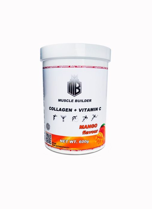 Колаген+вітамін С. Muscle Builder 600грам.