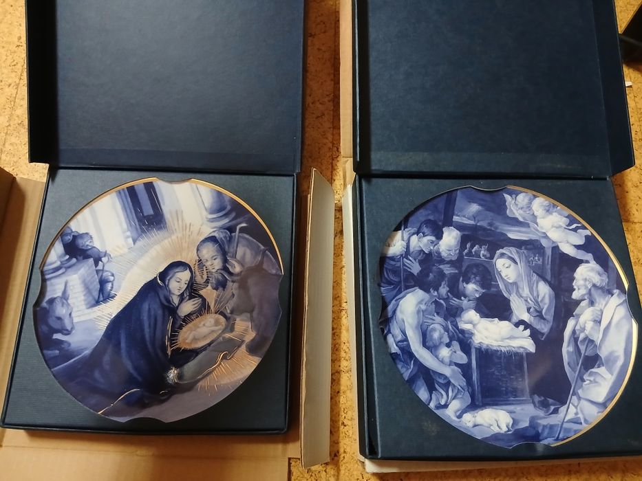 Pratos do Natal Vista Alegre