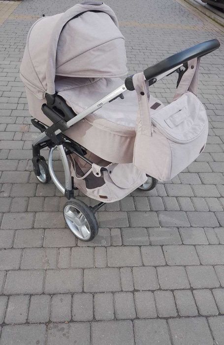 Коляска візочок бу 2 в 1 Анекс Адамекс Бебі прайм бебі мерк Карело