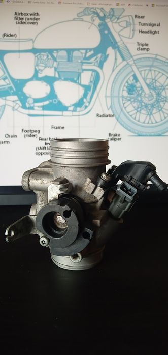 Corpo de injeção BMW F650