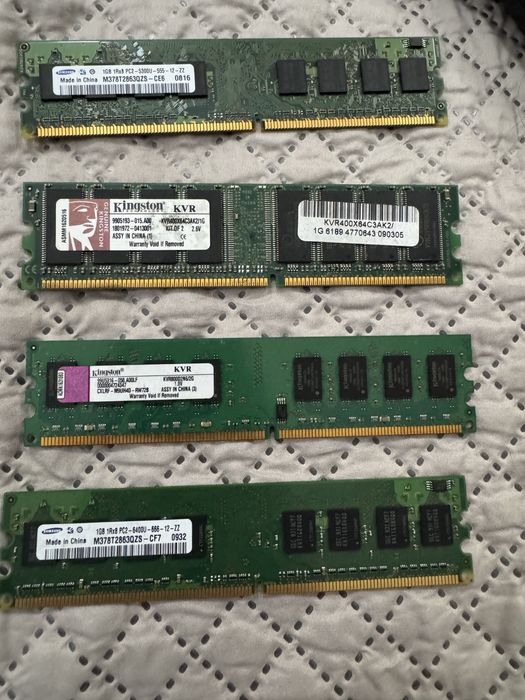 Pack 21 RAM Variadas