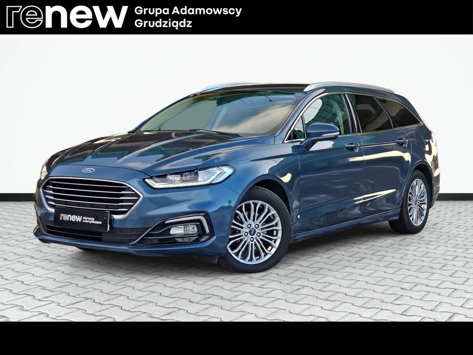 Ford Mondeo SW 1WŁ. FV23% Titanium Grzana Szyba/fotele Panorama AT Grupa Adamowscy