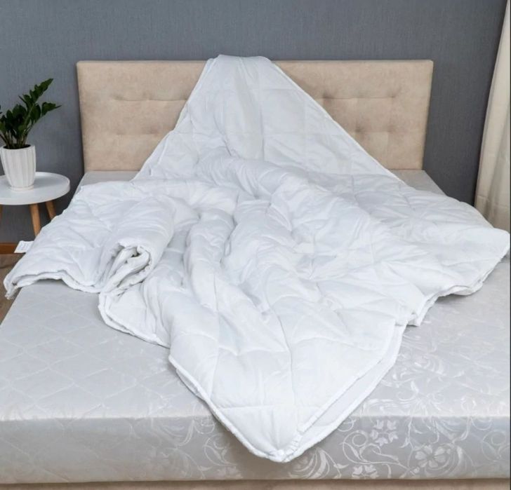 Ковдра  одеяло ТЕП 4 сезони подвійна,стьобана на кнопках зима лето