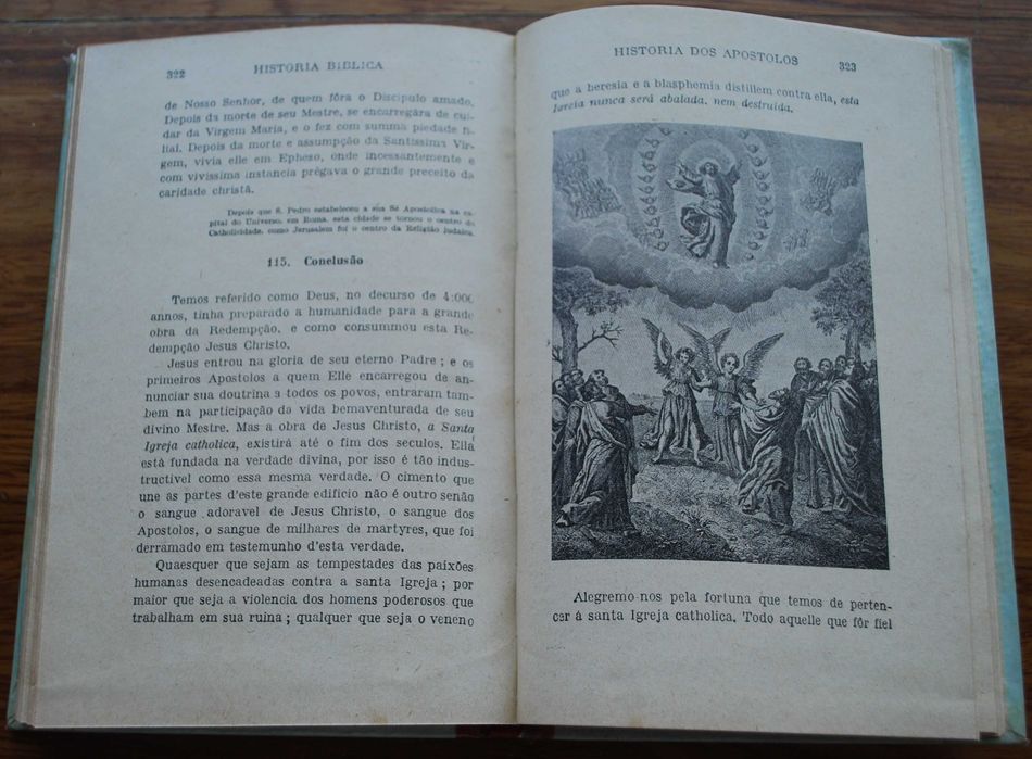 História Bíblica Ilustrada com 200 Estampas (Ano Edição 1950)