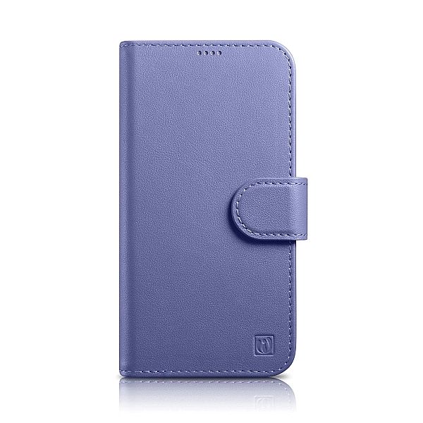 iCarer Wallet Case 2in1 etui iPhone 14 Pro skórzany pokrowiec z klapką