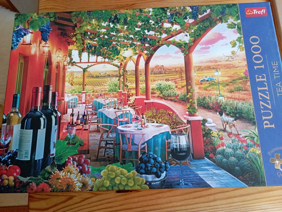 Puzzle 1000 "Włoska winnica"