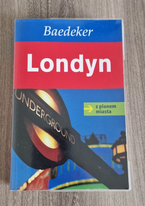 Przewodnik Londyn z planem miasta Baedeker stan bdb