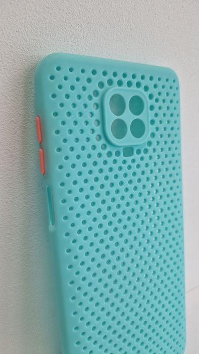 Breath Case do Xiaomi Redmi Note 9S/Note 9 Pro Turkusowy