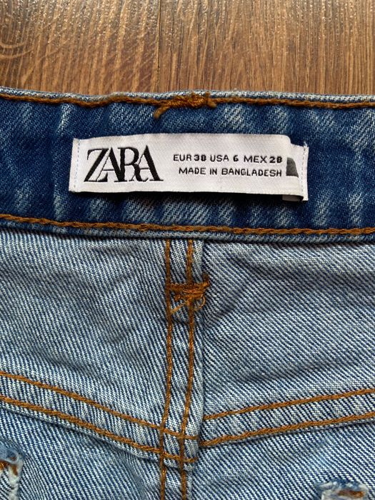 джинсові шорти зара Zara