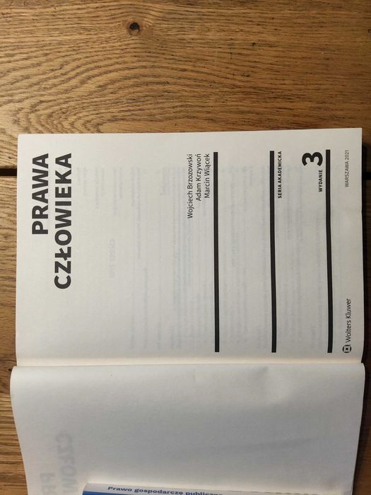 Prawa człowieka, Wiącek, 2021