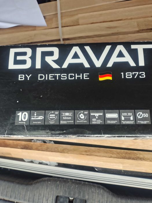 Odpływ liniowy Bravat niemiecki 65 cm 2 w 1 okazja