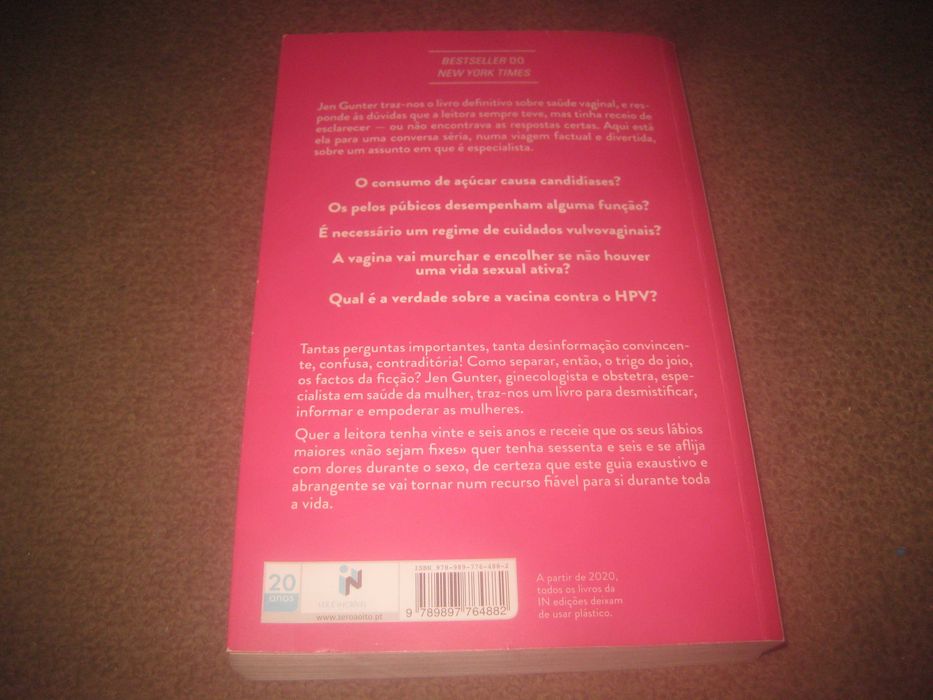 Livro "A Bíblia da Vagina" de Jen Gunter