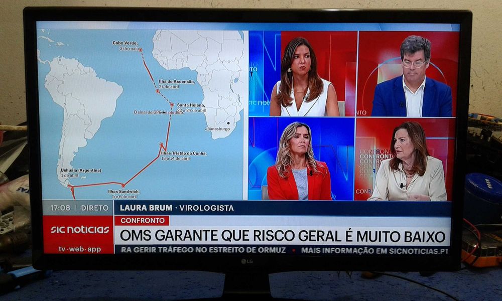 Vendo Smart TV Led LG de 24 polegadas