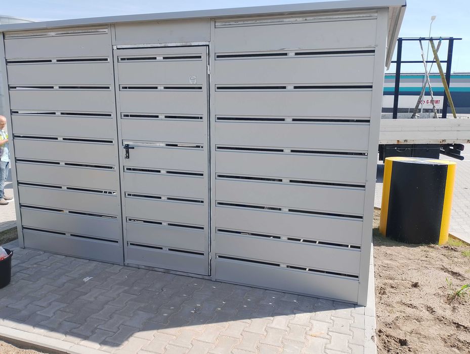 Wiata śmietnikowa panelowa PROMOCJA