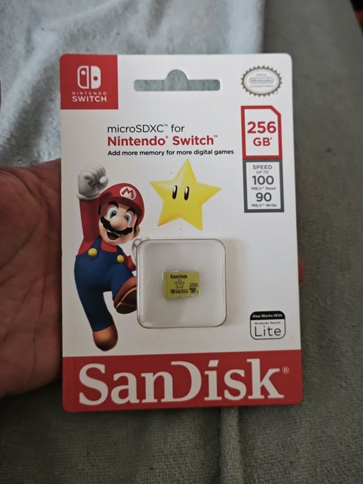 Karta pamięci SanDisk microSDXC 256GB do Nintendo Switch