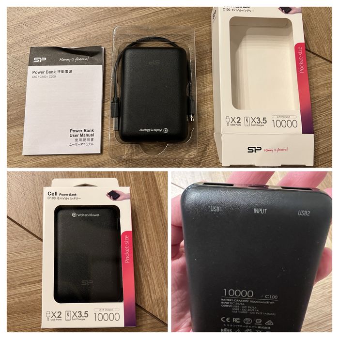 Silicon Power Power Bank C100 (2x USB, 2.1A) NOWY