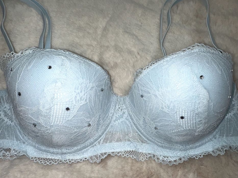 primark biustonosz jasnoniebieski nowy 80 B