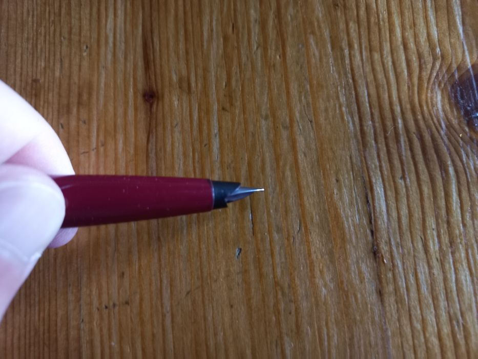 Caneta parker tinta permanente