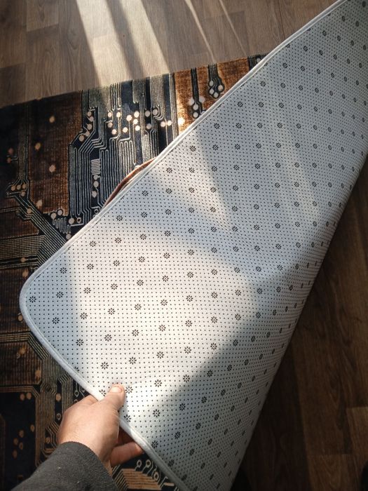 Ковёр Bitcoin для зала или спальни с изображением монеты на подарок