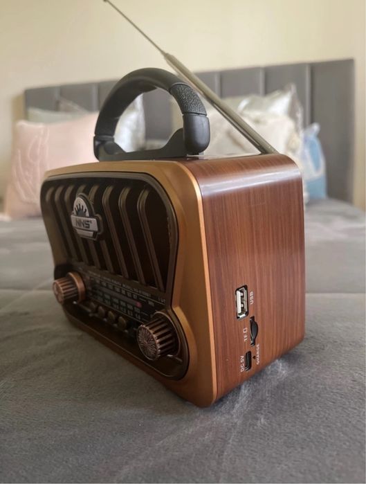 Rádio estilo antigo, NOVO