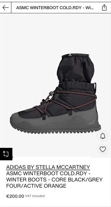 Черевики жіночі Adidas By Stella Mccartney Winter Cold.Rdy Boot Black Hp6328