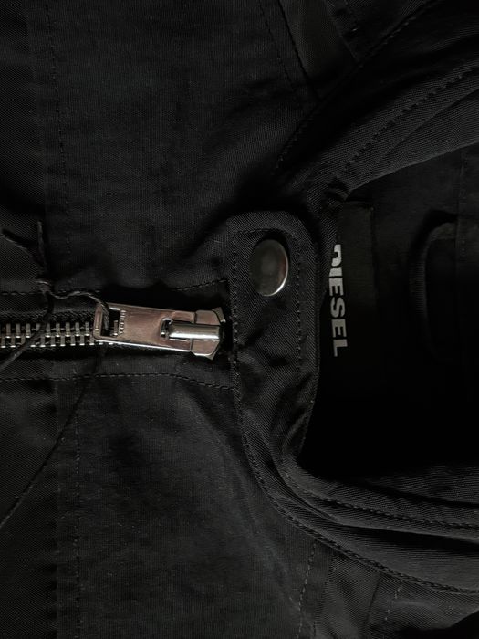 Куртка Diesel J-Street Giacca 00S84E/0EAOR/900 Чорна — zdjęcie 3