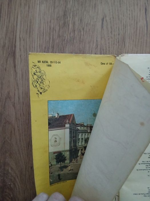 Stara mapa 1988r