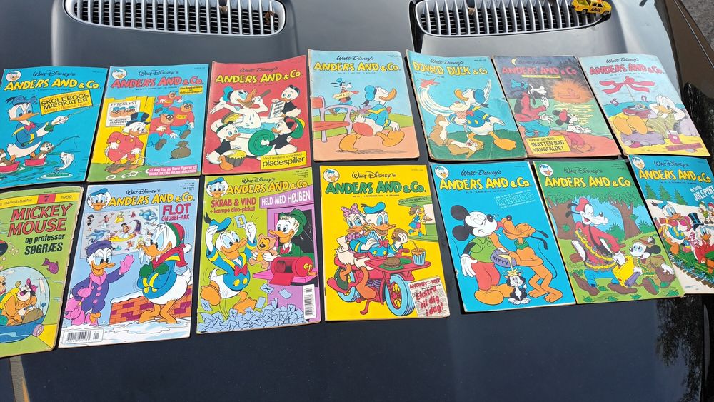 Stare komiksy Disney kaczor Donald vintage