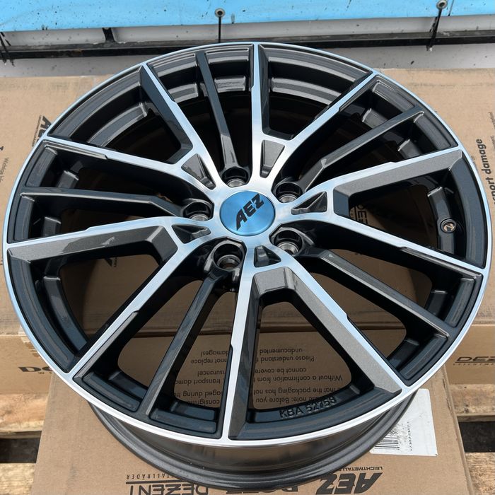 5x112 r18  Диски нові AEZ Kaiman dark Gunmetal/polished VW, AUDi, skod