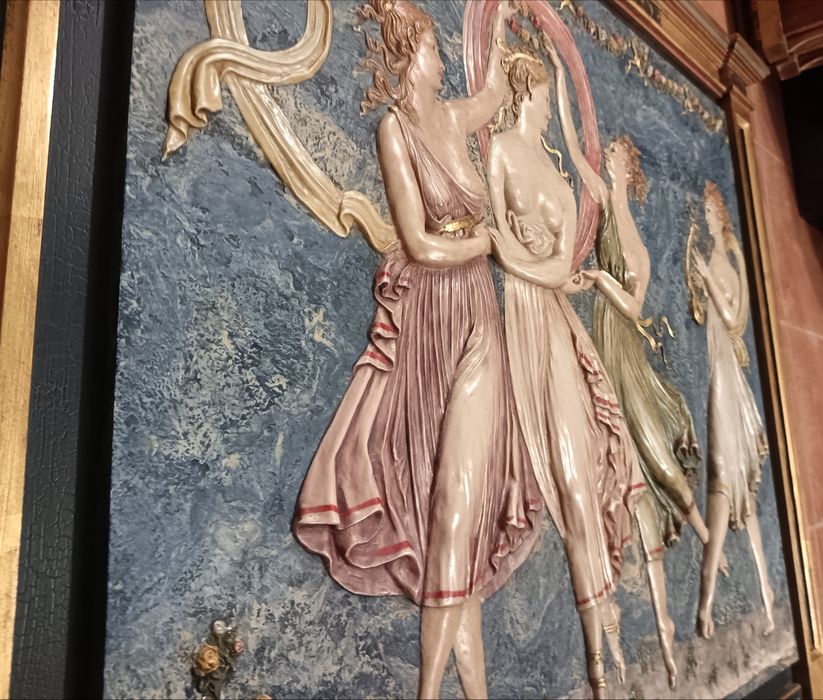 Quadro em relevo