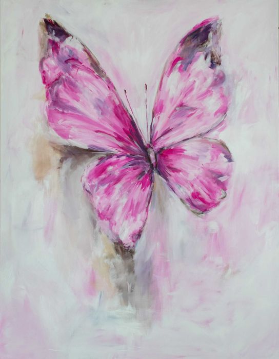 obraz akrylowy 100x130cm motyl