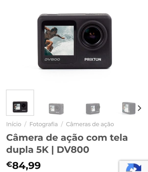 Action cam 5k wifi