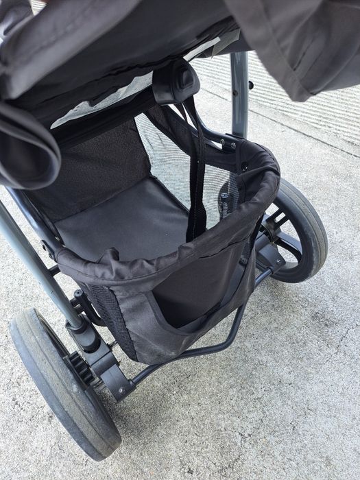 Carrinho de bebé trio Hauck 3 em 1, carrinho, alcofa e cadeira auto