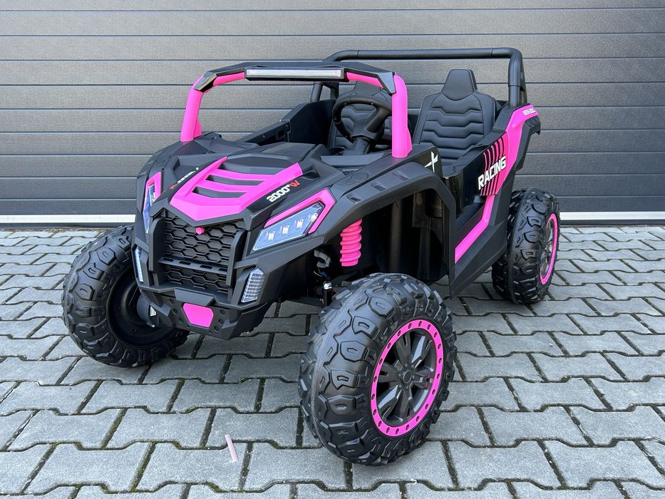 Auto Na Akumulator A032 EVA Różowe 4 x 200 Watt 2 - osobowe