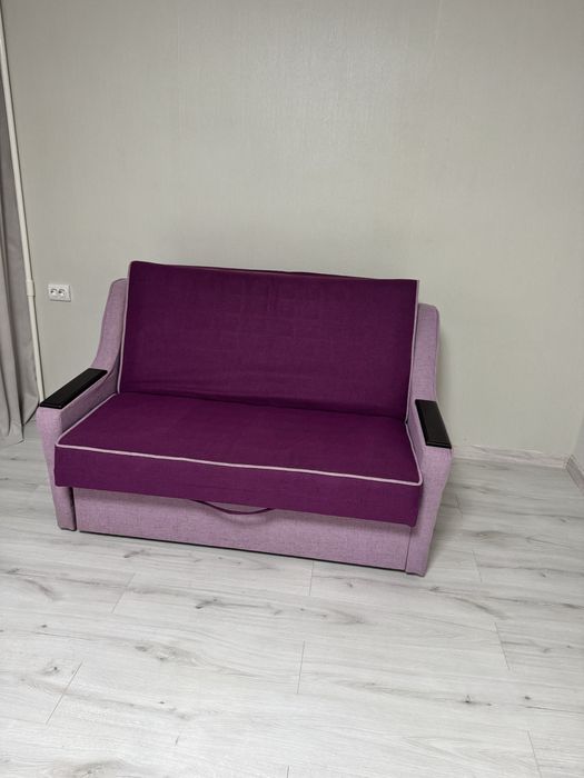 Диван розкладний для спальні, 120см шириною