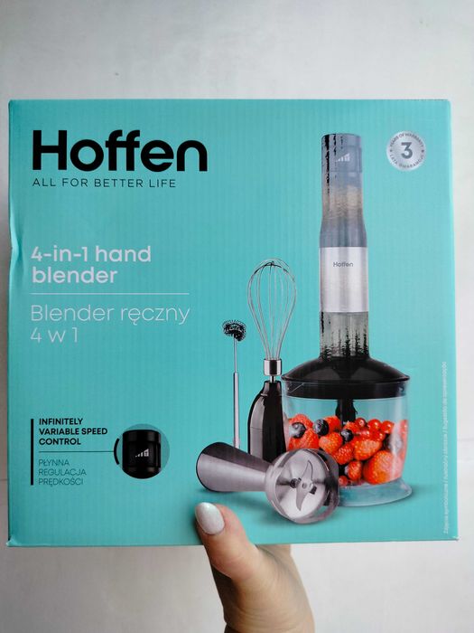 Blender ręczny Hoffen HB-6051-1 1200 W czarny 815