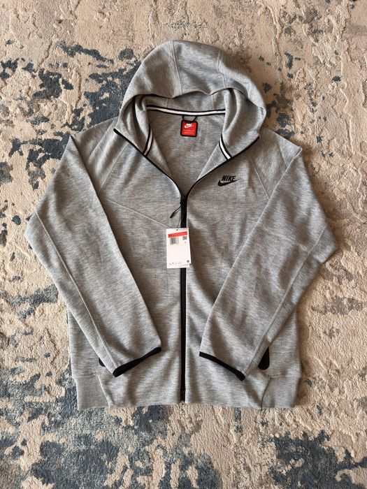 Толстовка чоловіча Nike Tech Fleece Full-Zip Hoodie Grey FB7921-063