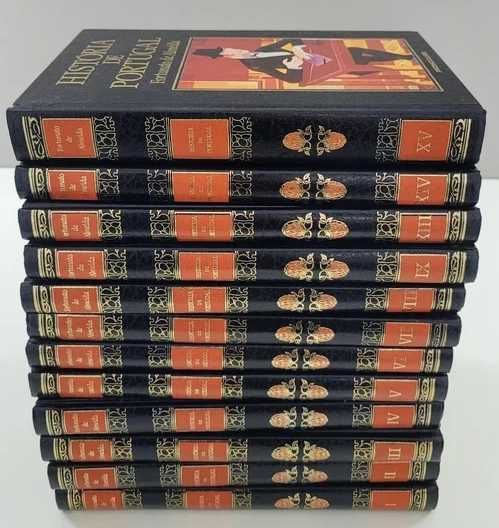 12 VOLUMES "História de Portugal" de Fortunato de Almeida -> NOVO