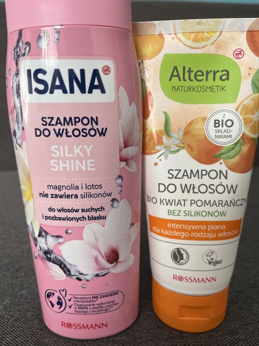 Zestaw odzywka szampon  Onlybio ,Isana ,Herbal Essences  Garnier