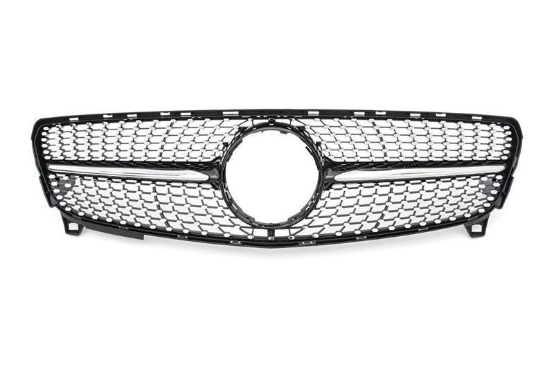 GRELHA DIANTEIRA LOOK DIAMANTE PARA MERCEDES CLASE A W176 2015-2018