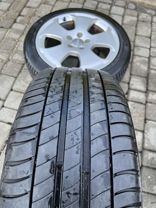 Alufelgi 5x112 17 cali Audi A3 A4 opony 225/45/17 zamiana