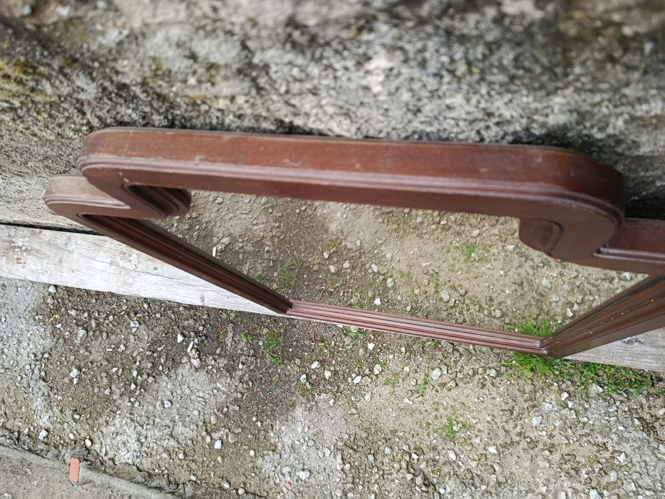 Espelho de  madeira antigo