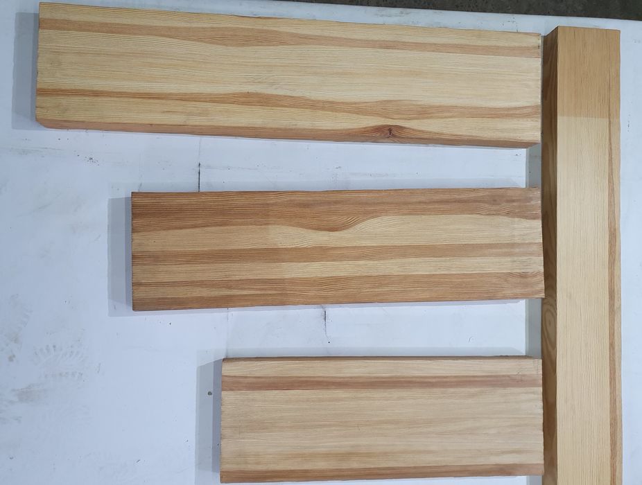 Полки деревянные толстые 4шт, массивные, клееная сосна