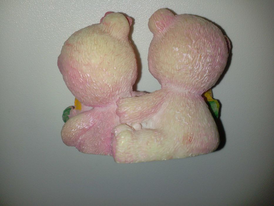 Подарок сувенир Статуэтка Влюблённые мишки