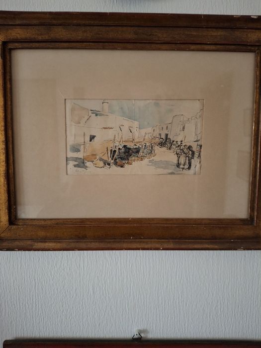 Alberto De Sousa "Market in the Village"
