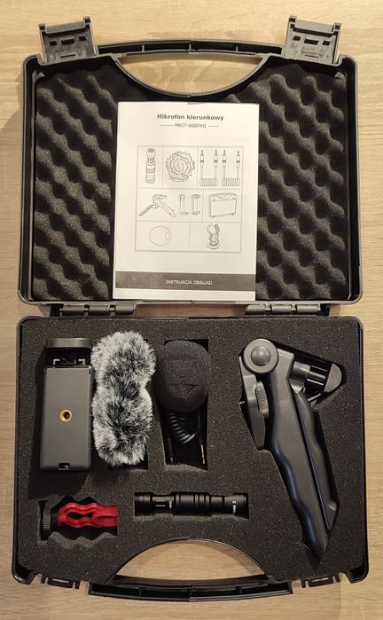 Mikrofon kierunkowy MOZOS -MKIT-600 PRO