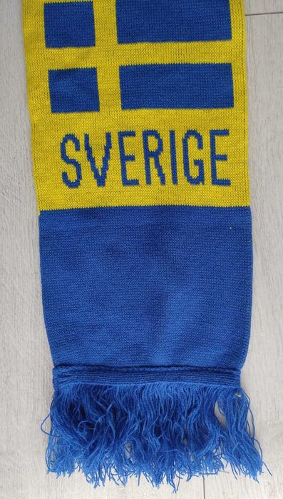 Szalik kibica reprezentacja Szwecja "Sverige"
